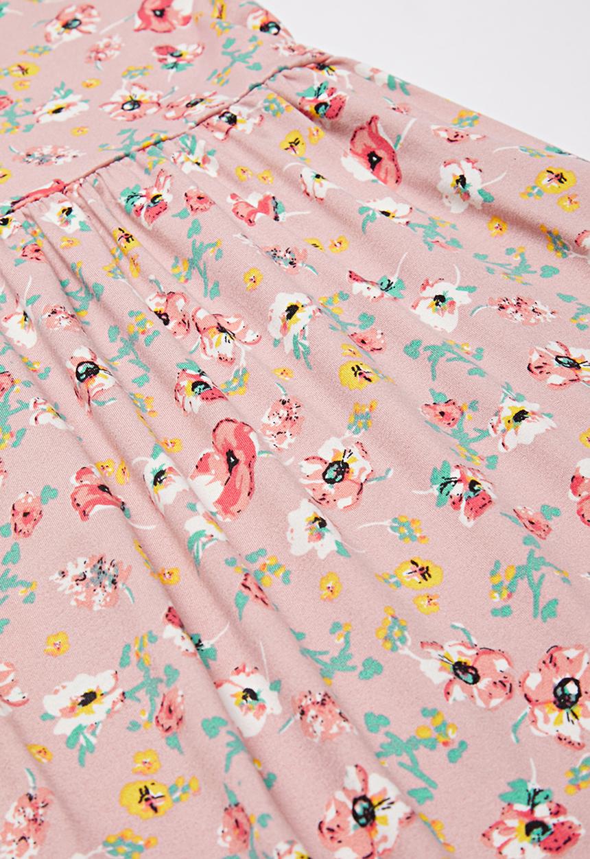 Pop Candy - Printed short sleeve dress - pink