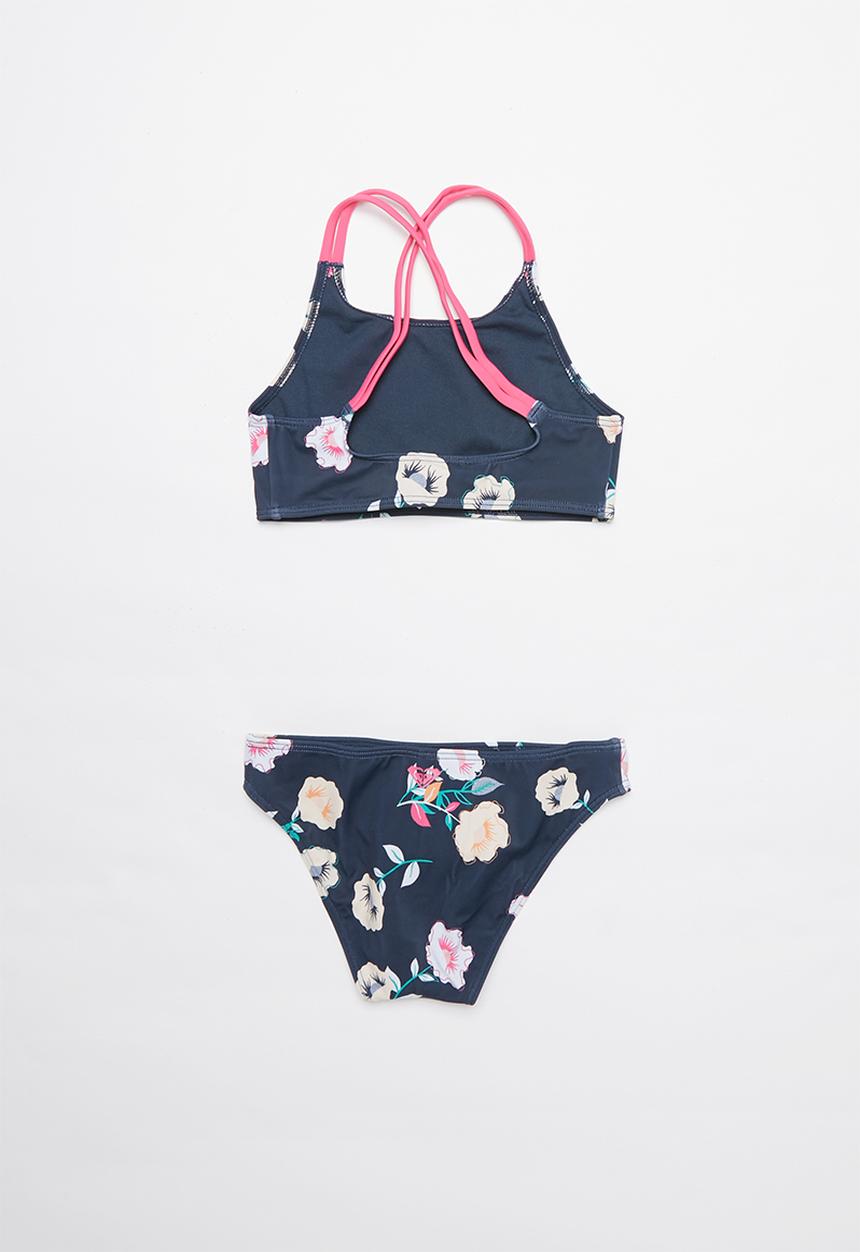 Roxy - Lets get salty crop top set - multi