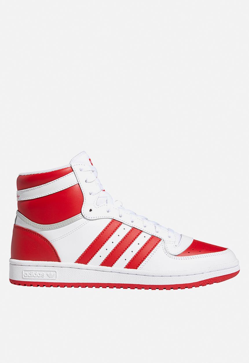 adidas Originals - Top Ten - ftwr white/scarlet red /red