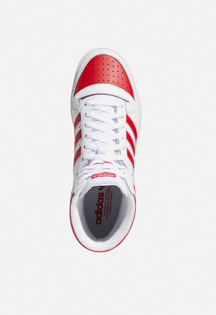 adidas Originals - Top Ten - ftwr white/scarlet red /red