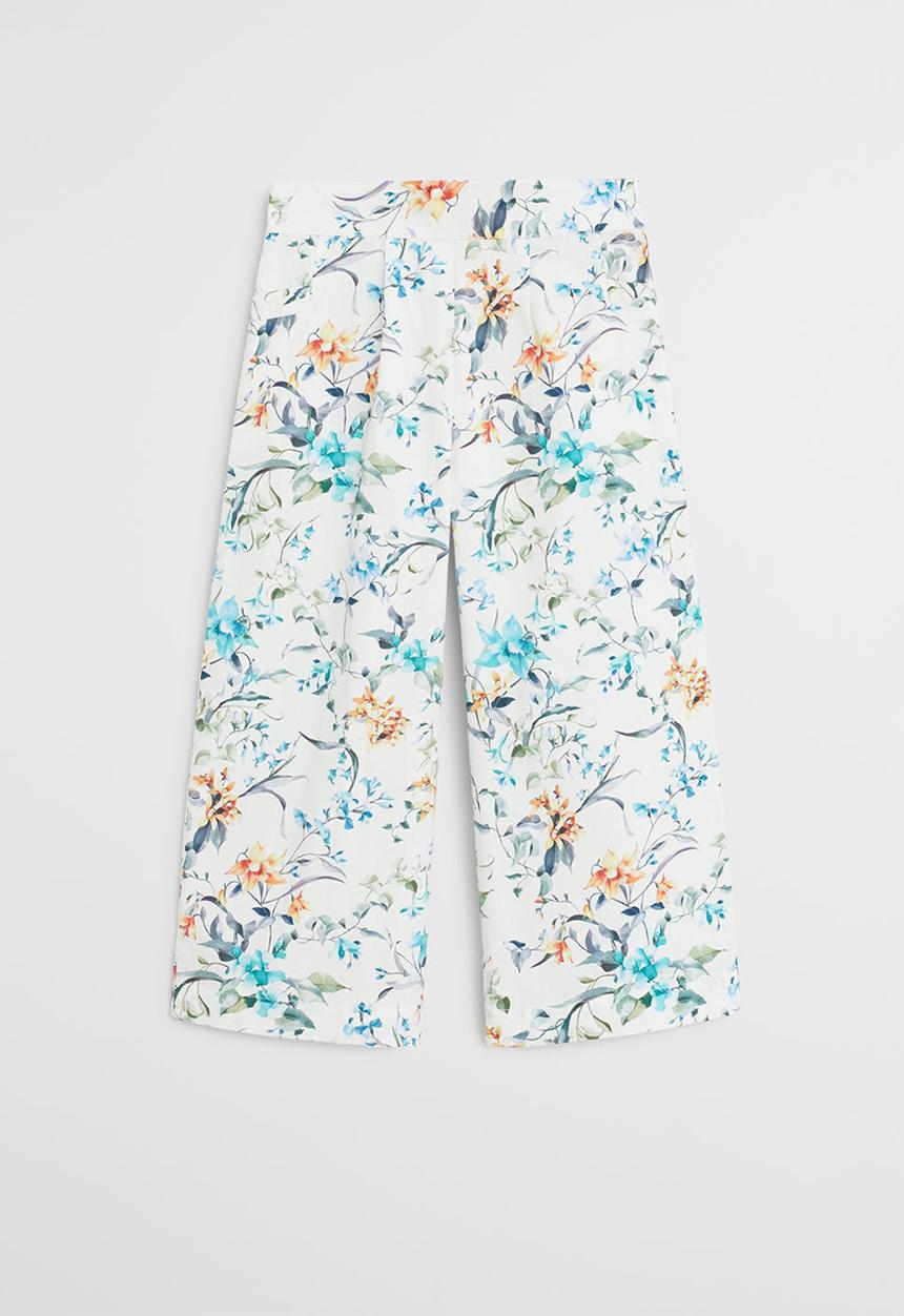 MANGO - Trousers rosa  - multi 