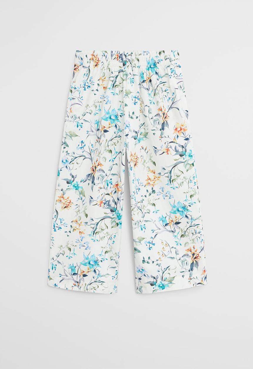 MANGO - Trousers rosa  - multi 