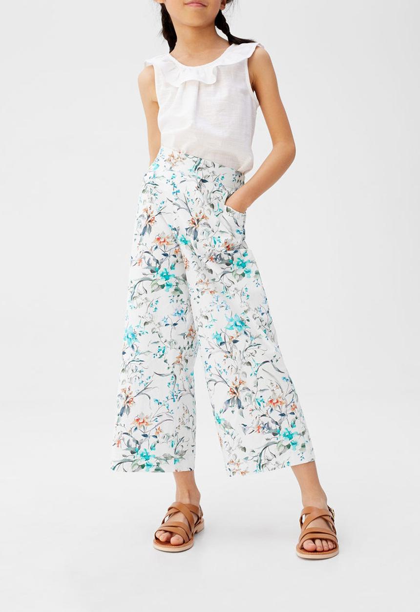 MANGO - Trousers rosa  - multi 