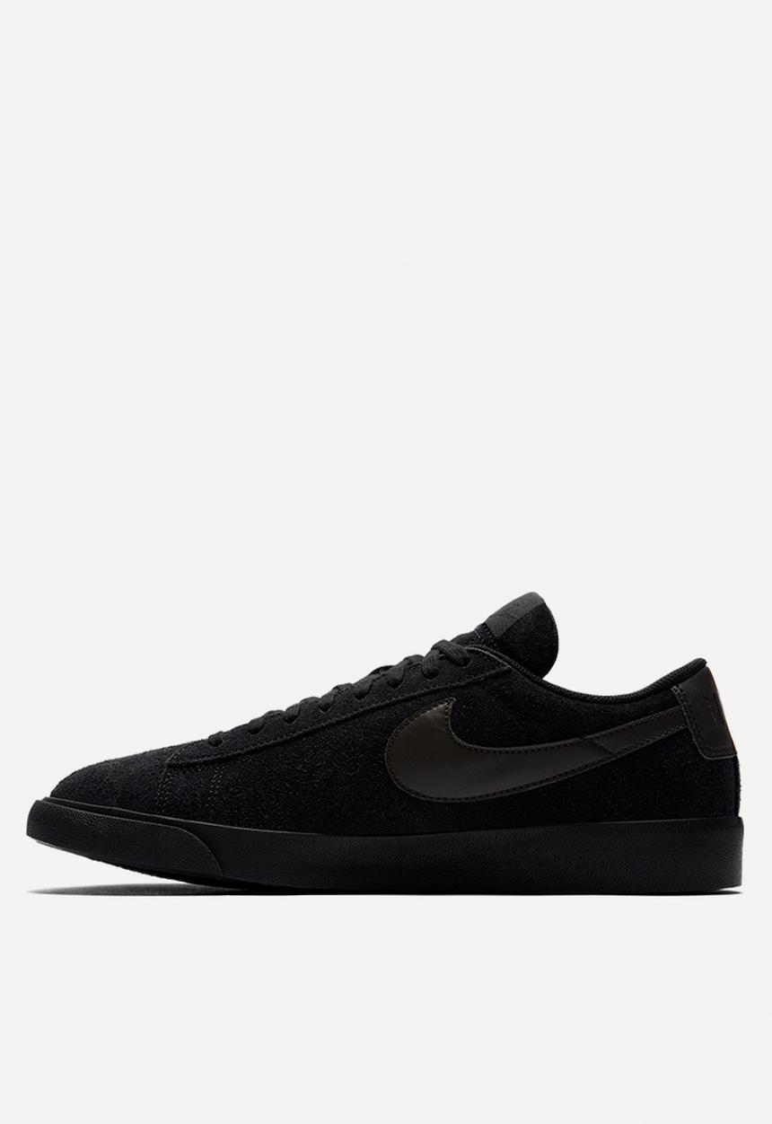 Nike - Blazer low leather - black
