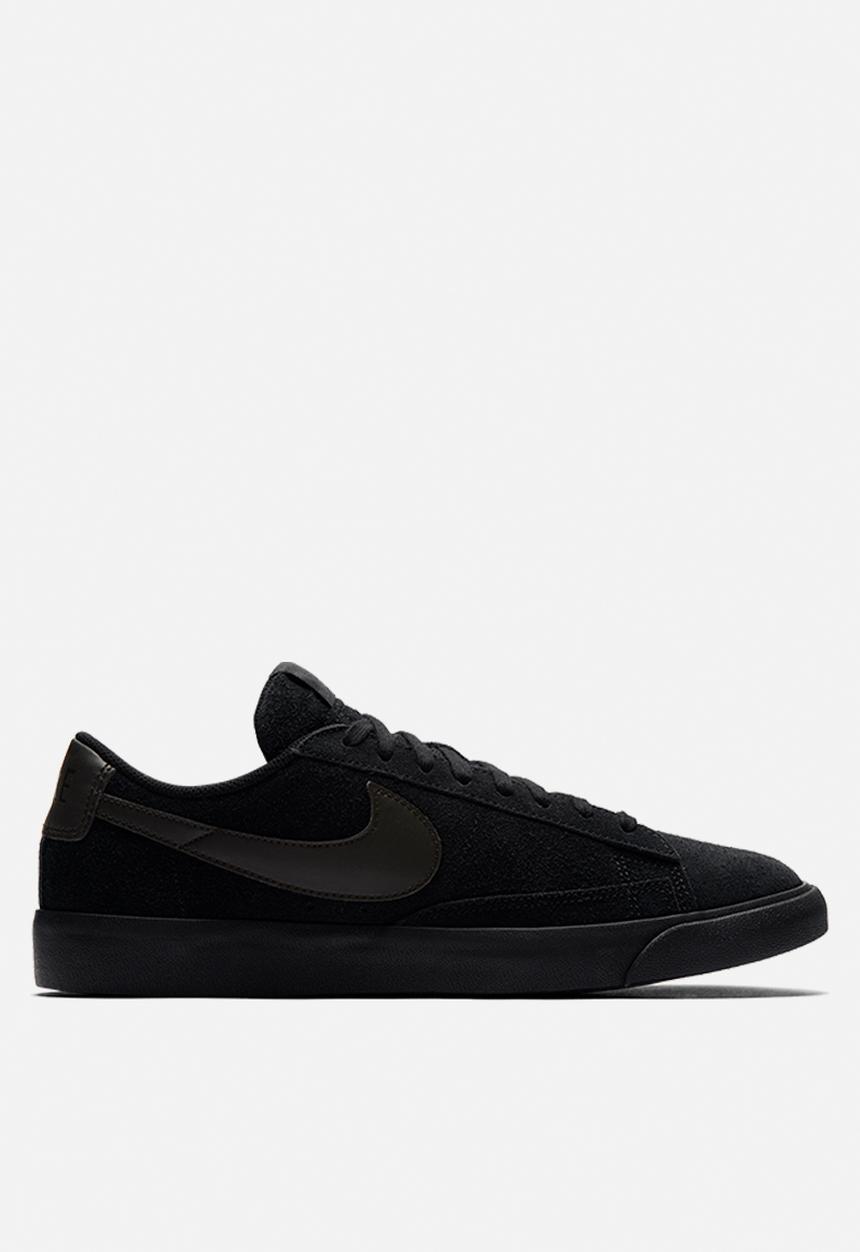 Nike - Blazer low leather - black