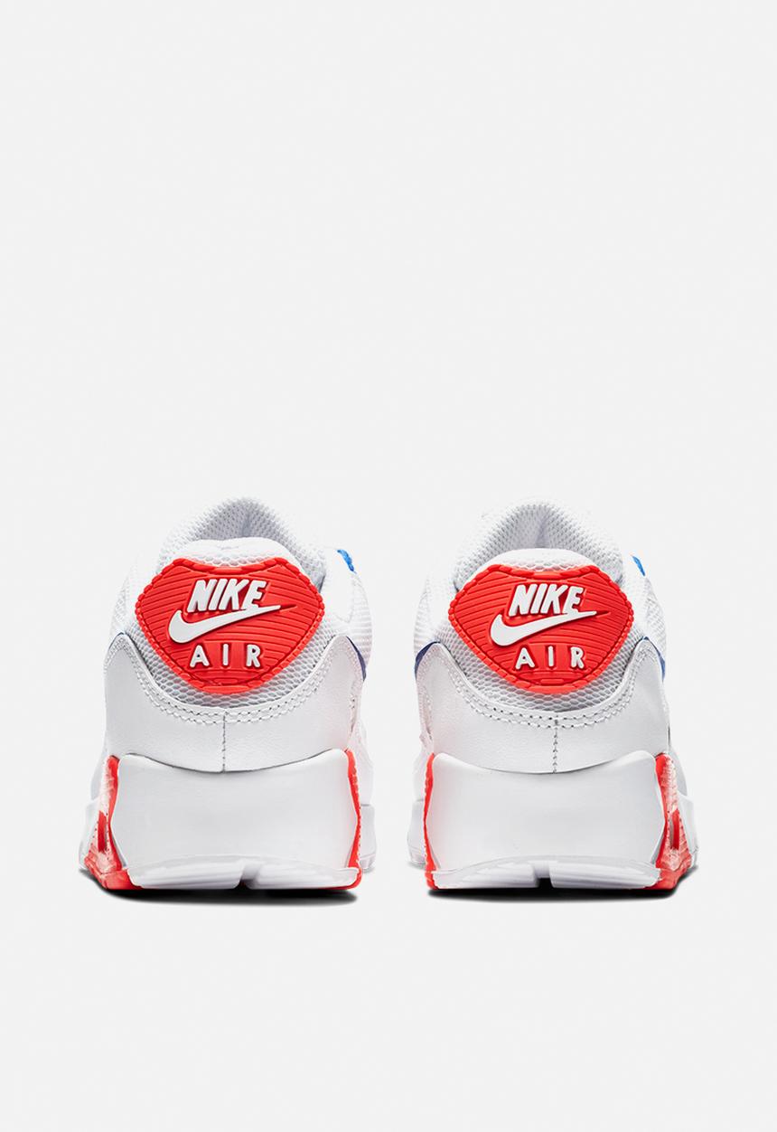 Nike - Air Max 90 - white / racer blue-flash crimson