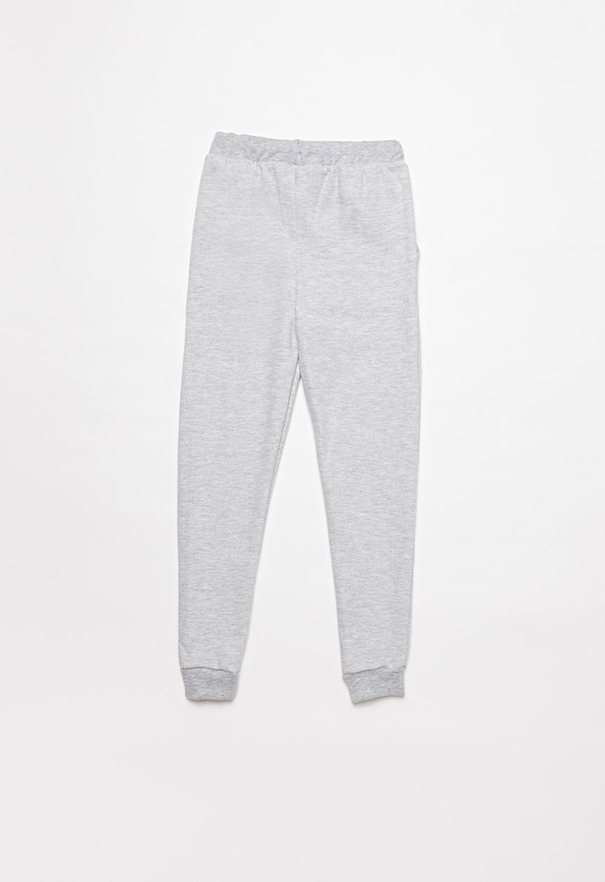 Pop Candy - 2 Pack joggers - grey melange & navy