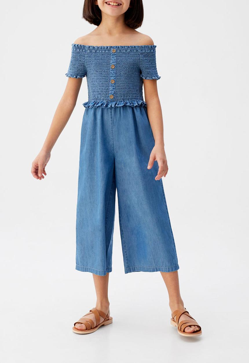 MANGO - One-piece suit luna - blue 