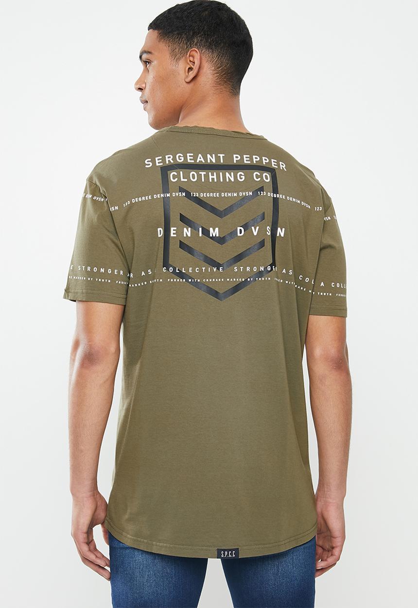 S.P.C.C - Thiago fashion fit tee - khaki
