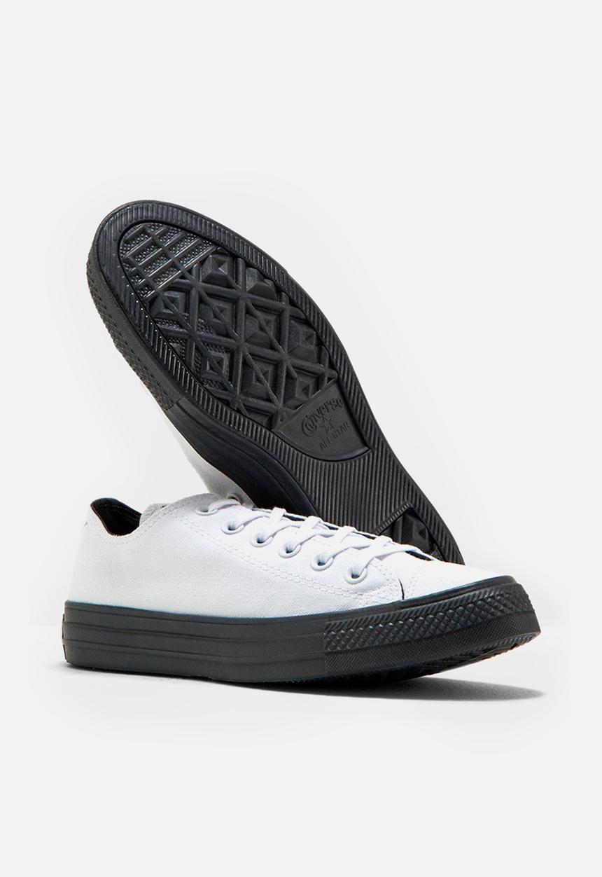 Converse - Chuck Taylor All Star ox - white & almost black