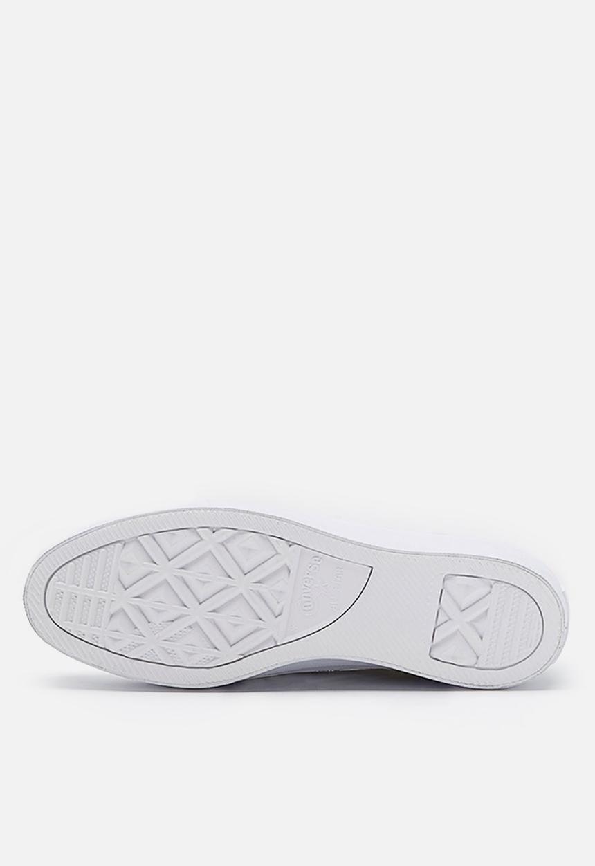 Converse - Cons one star platform whites & brights ox l  - white & illusion green