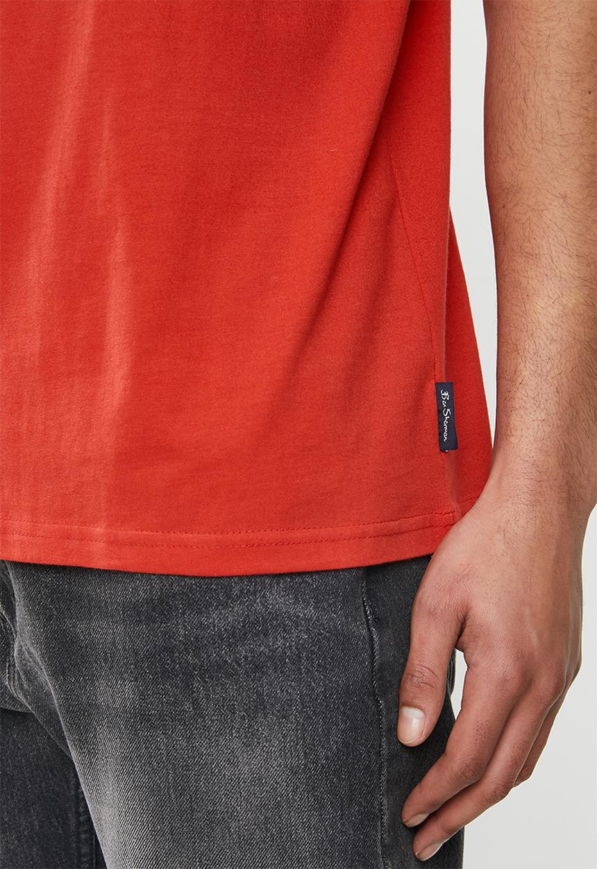 Ben Sherman - Target tee - red