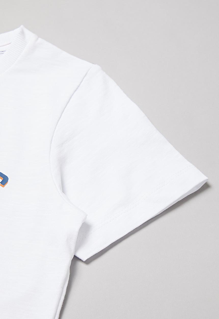 Name It - Tria jbia short sleeve top - white 