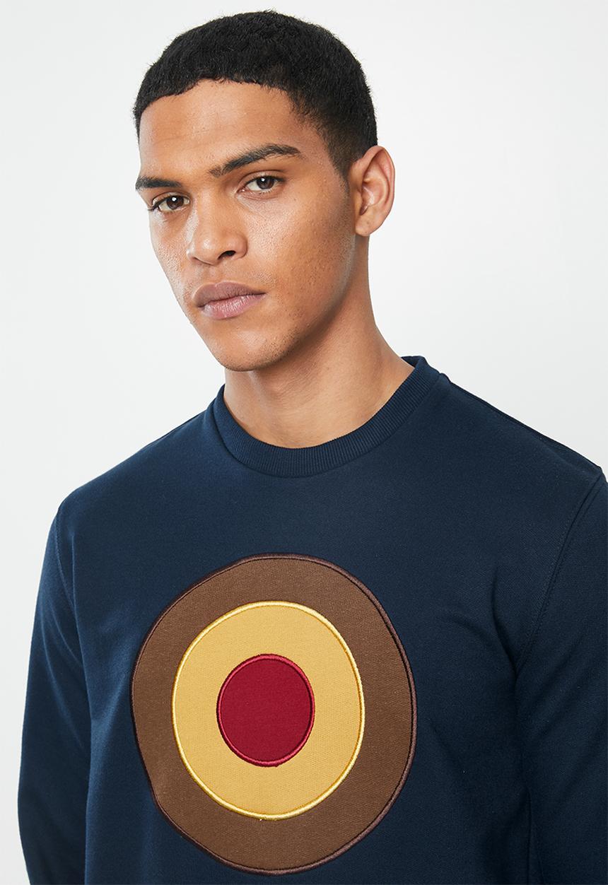Ben Sherman - Target sweatshirt crew - navy