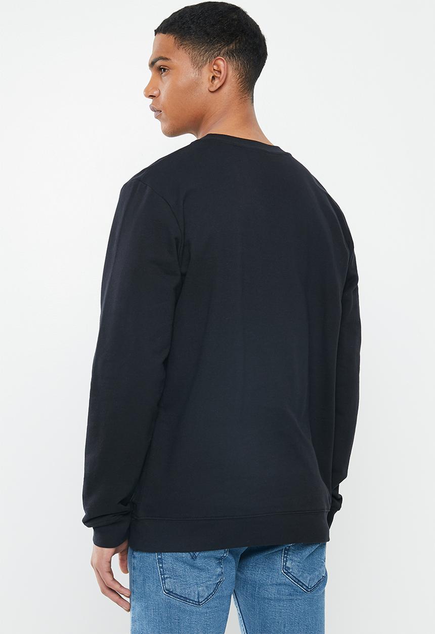 Rip Curl - Script crew sweater - black