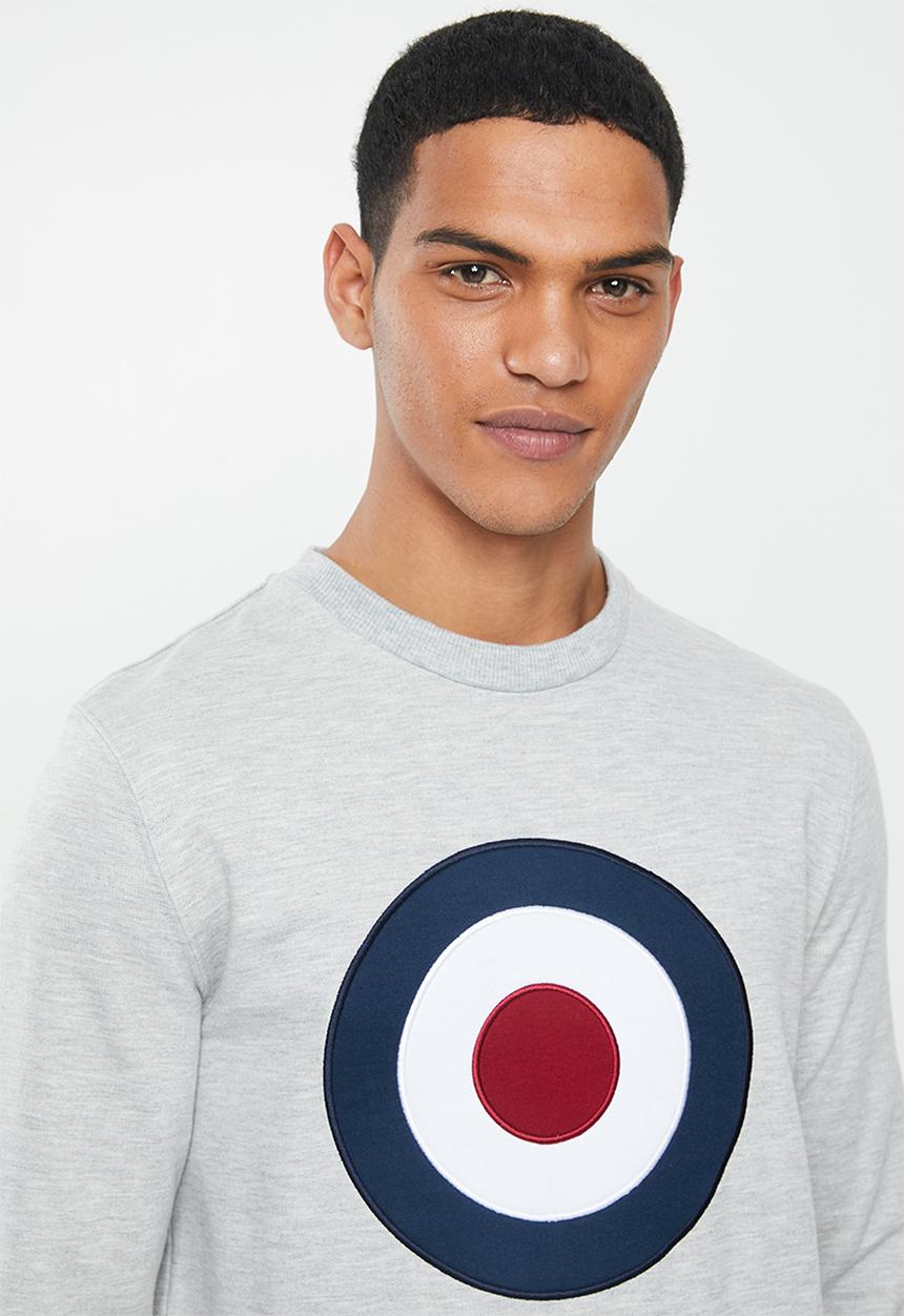 Ben Sherman - Target sweatshirt crew - grey