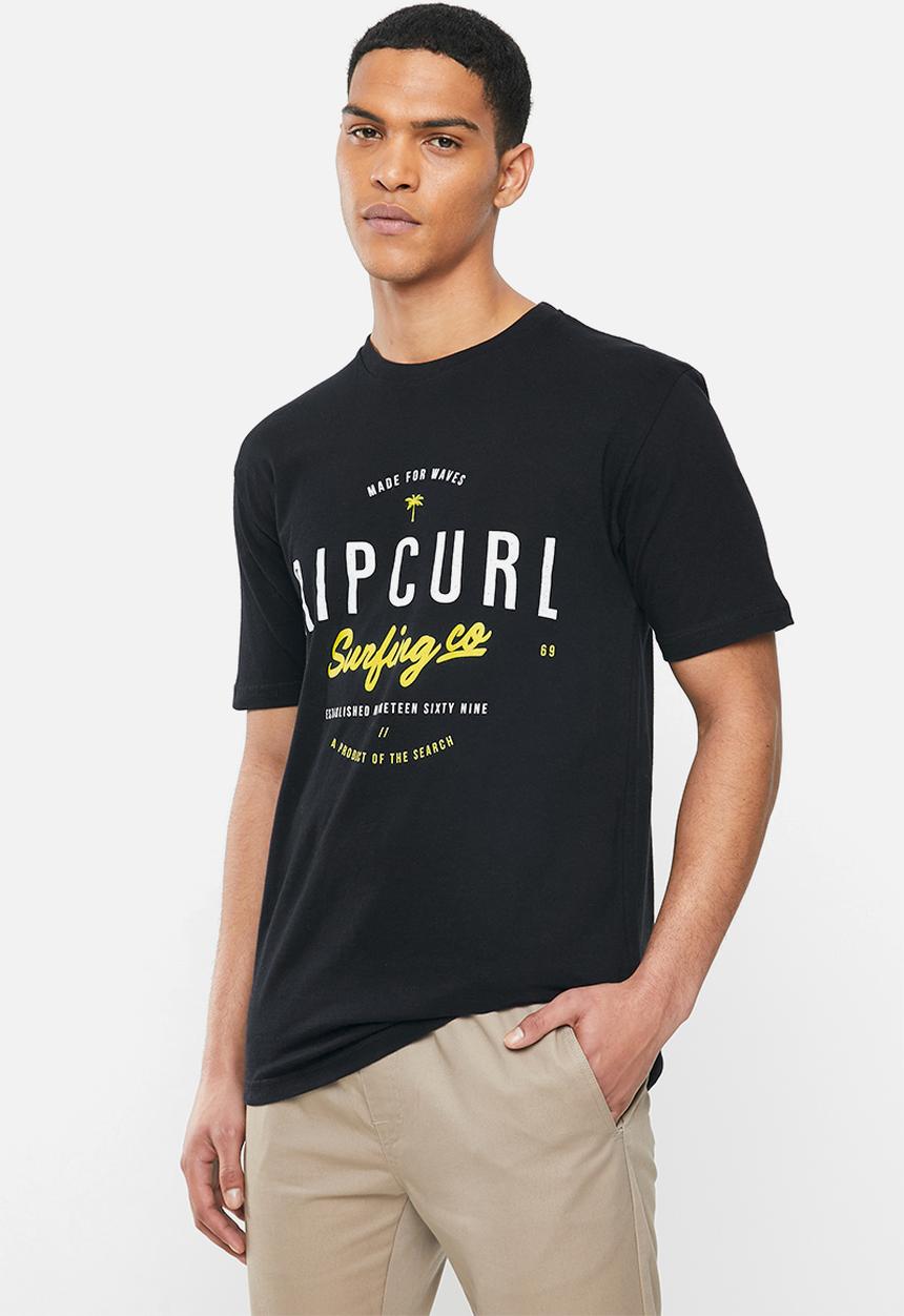 Rip Curl - Covering short sleeve tee - black