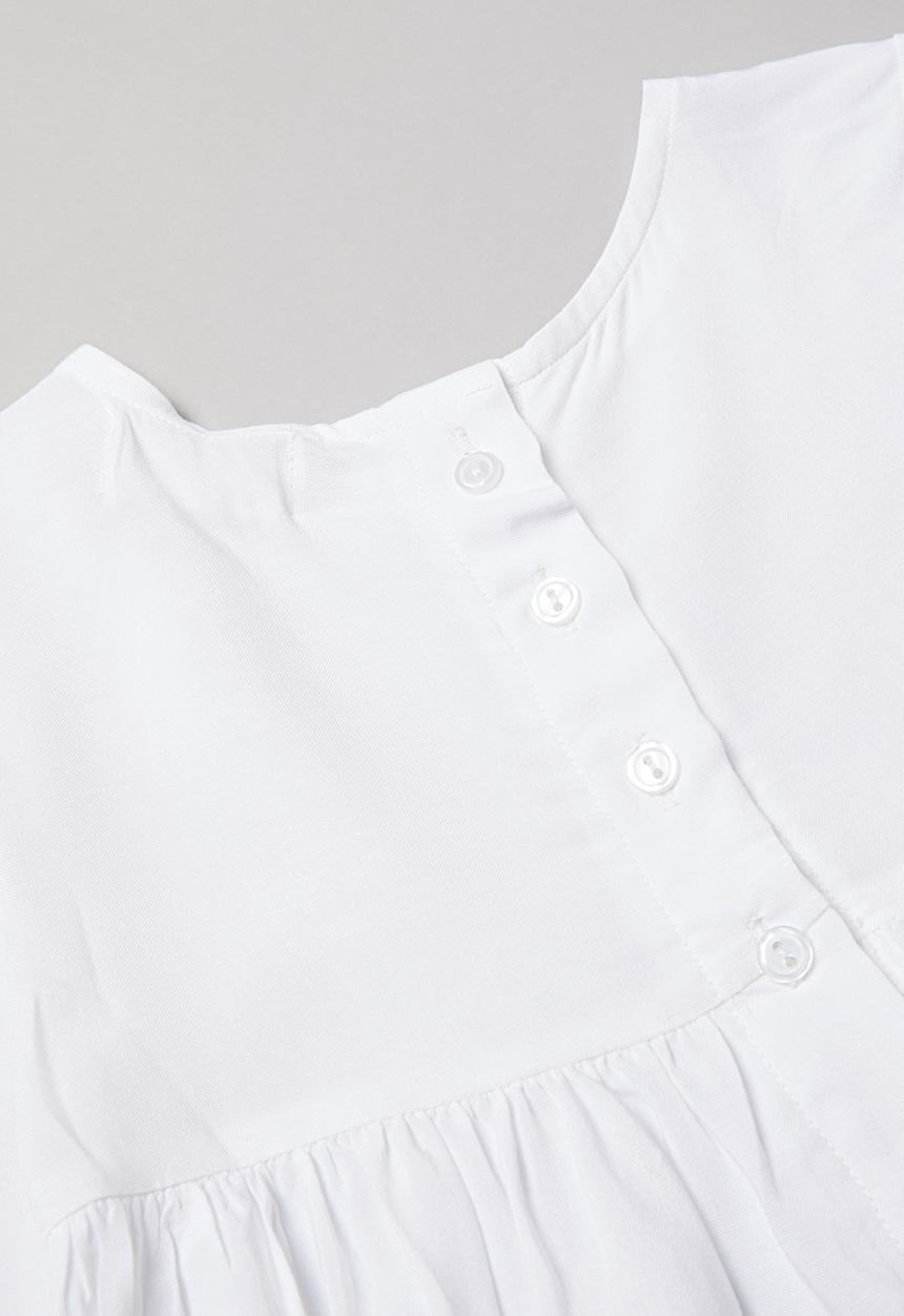 Superbalist Kids - Peplum blouse - white