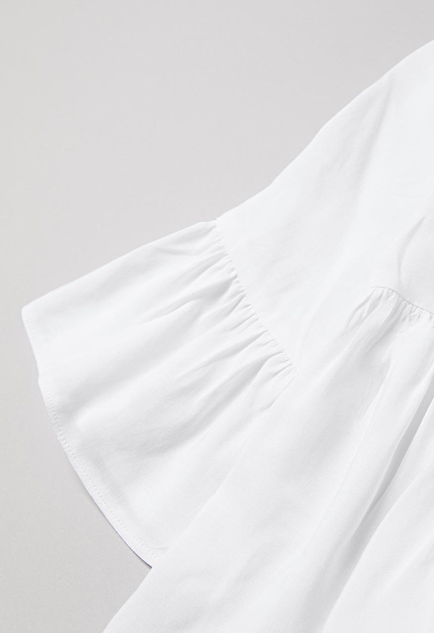 Superbalist Kids - Peplum blouse - white