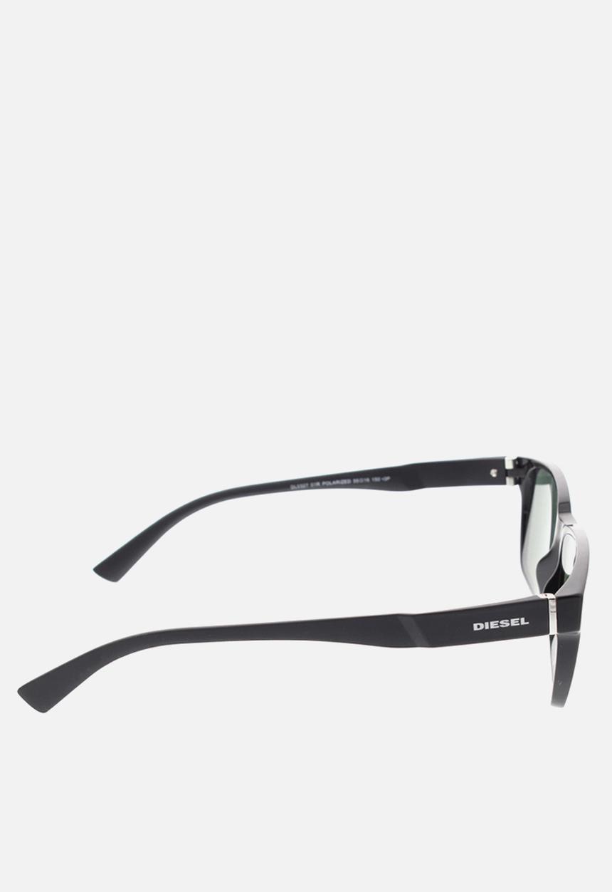 Diesel Eyewear - Shiny black frame polarized 55-16-140 - black