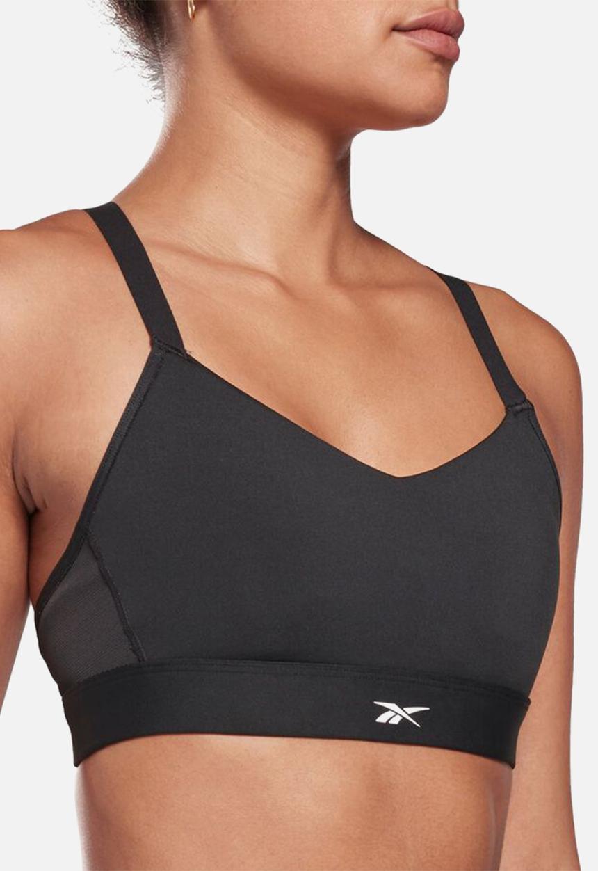 Reebok - Hero strappy padded bra - black