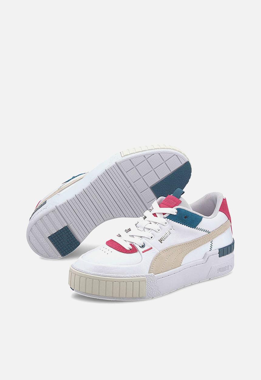 PUMA - Cali sport mix wn's - puma white-vaporous gray-digi-blue