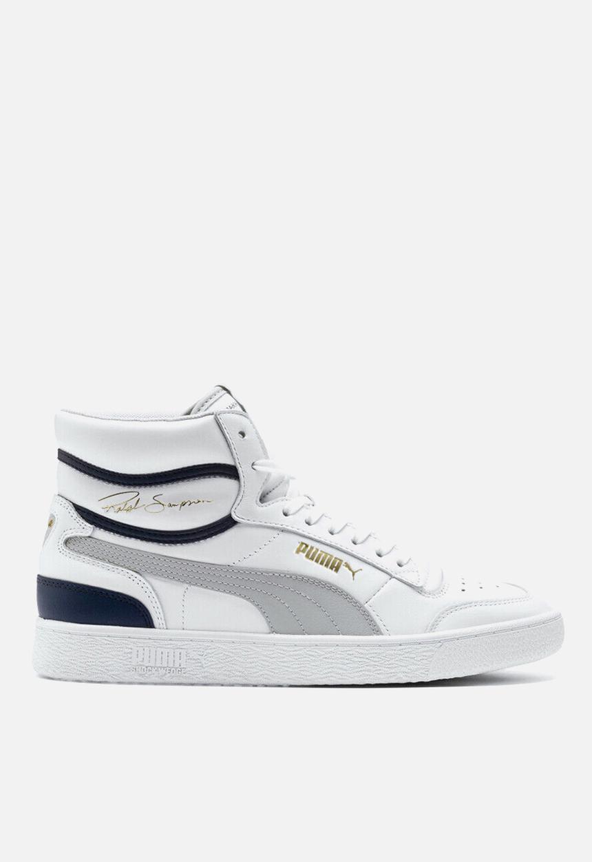 PUMA - Ralph sampson mid - puma white-gray violet-peacoat