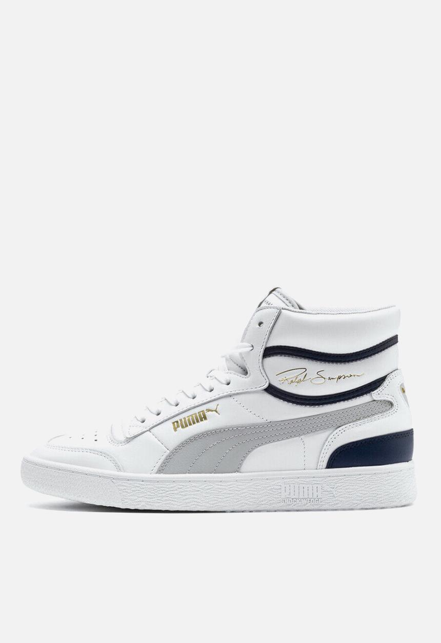 PUMA - Ralph sampson mid - puma white-gray violet-peacoat