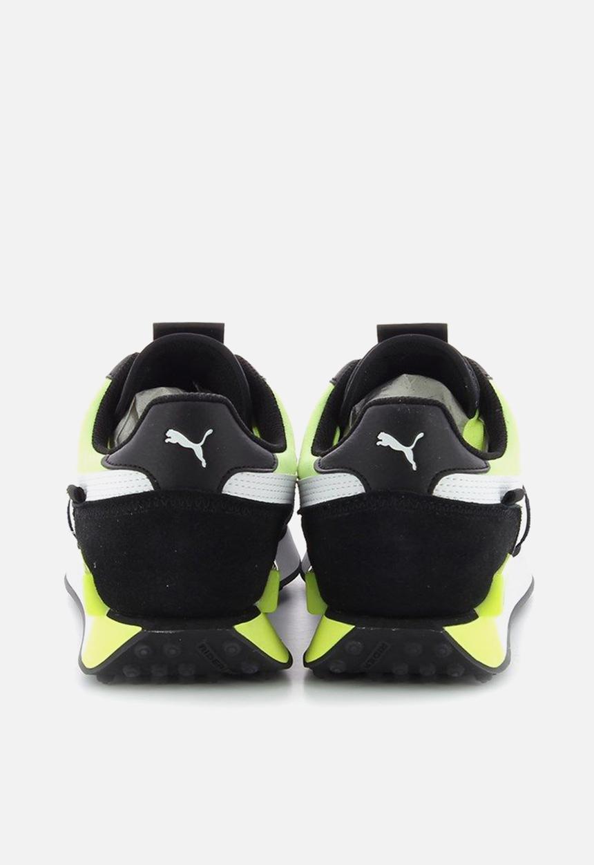 PUMA - Future rider neon play - Puma black-fizzy yellow