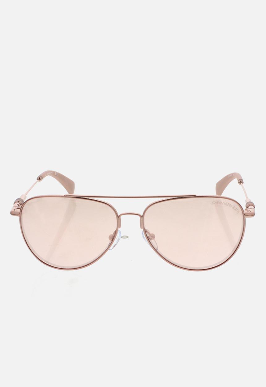 CALVIN KLEIN JEANS - DNU - Amplified hardware sunglasses - rose gold