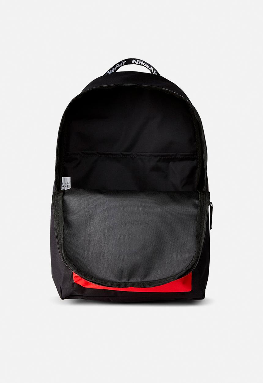 Nike - Nike air heritage -black/ university red