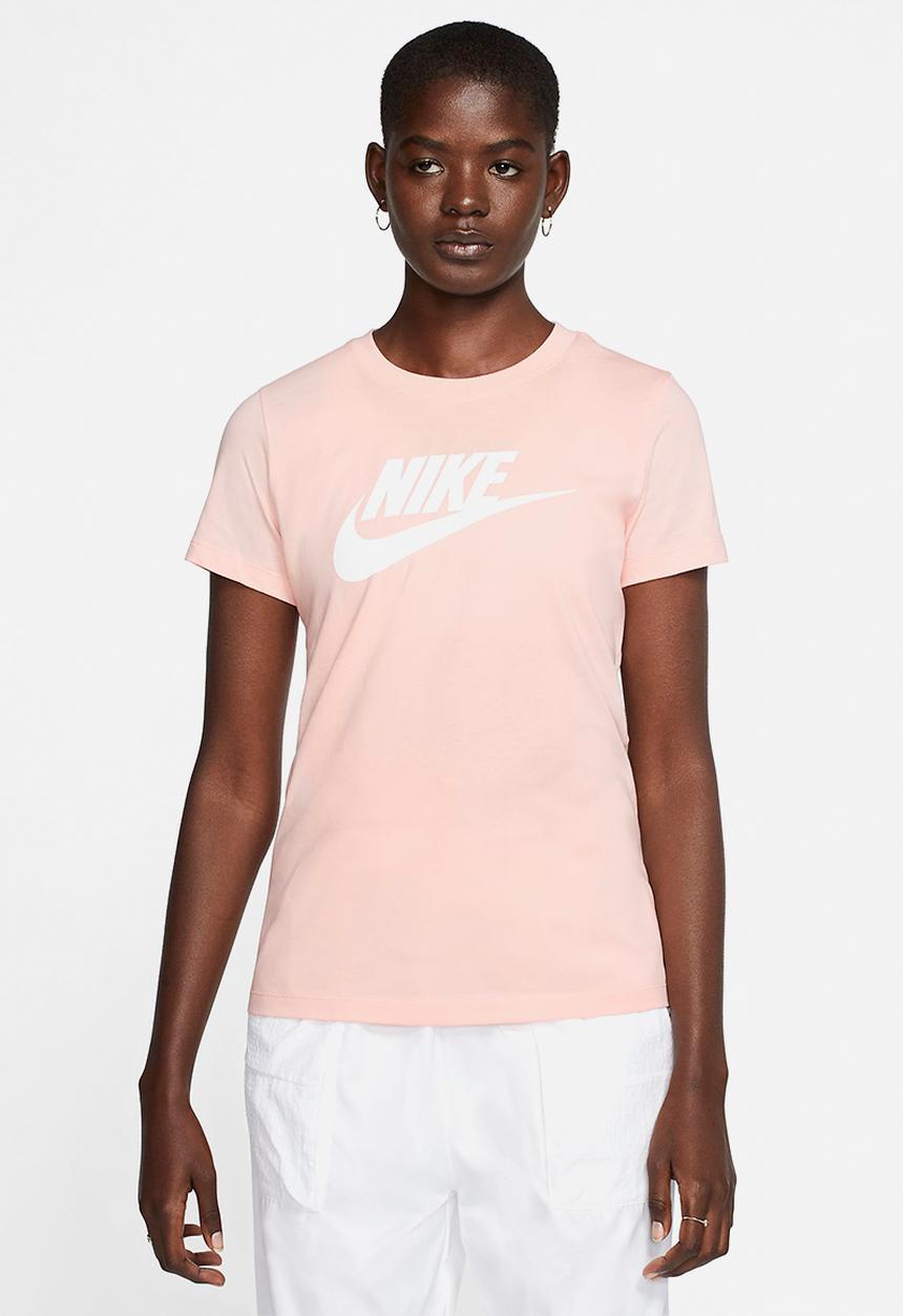 Nike - Essential icon futura tee - peach