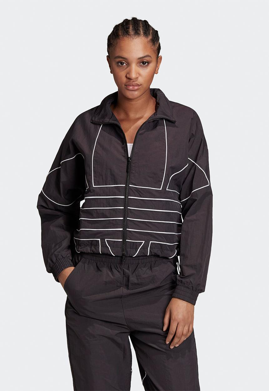 adidas Originals - Logo tracktop - black