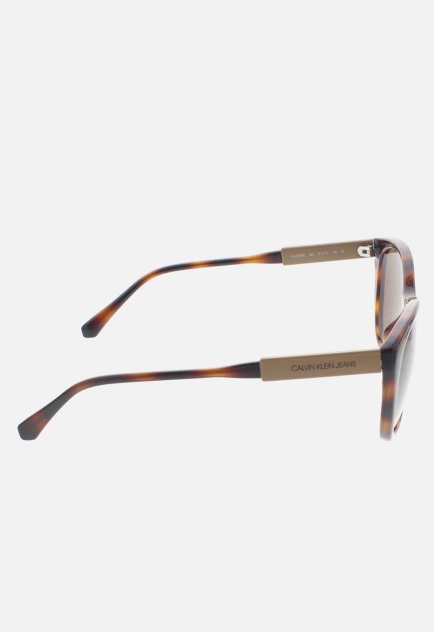 Calvin Klein - CK Chroma Soft Tortoise Sunglasses - Brown