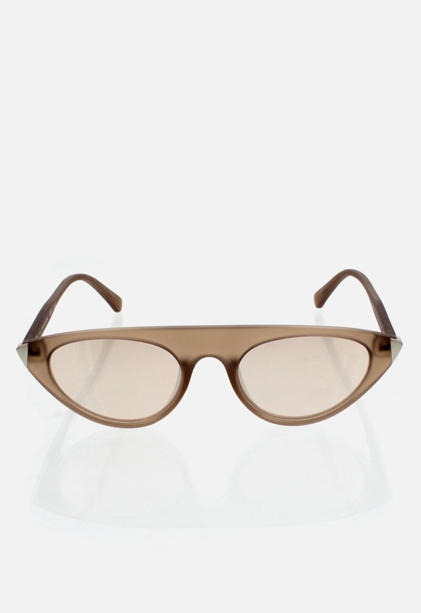 Calvin Klein - CK Contour Matte Crystal Sunglasses - Beige