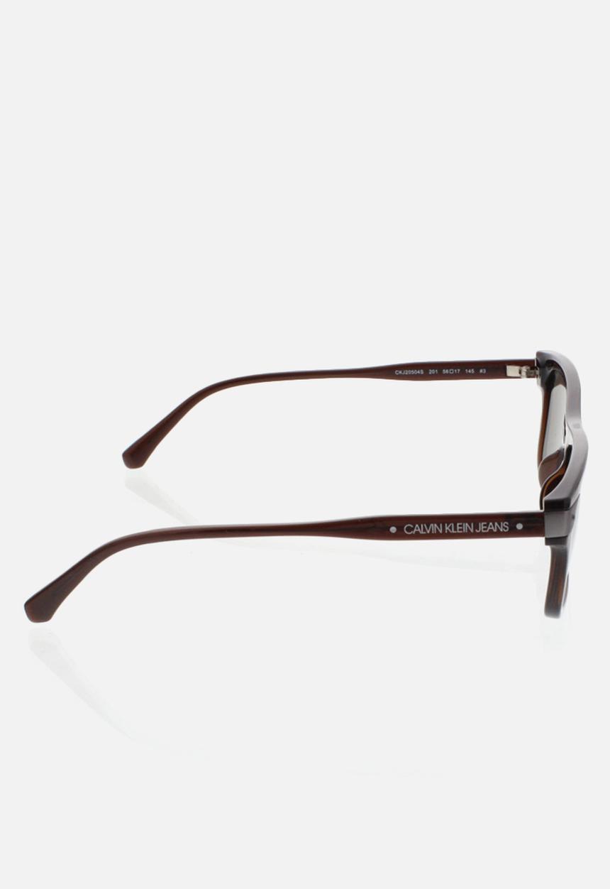 Calvin Klein - CK Contour Crystal Sunglasses - Brown