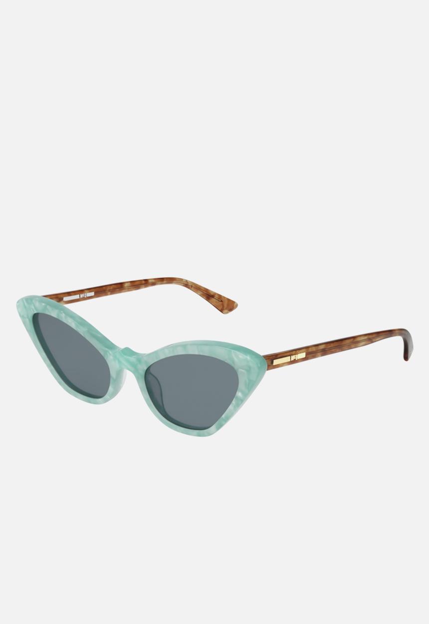 McQ - Mq0189s-003 52 sunglasses - blue & brown