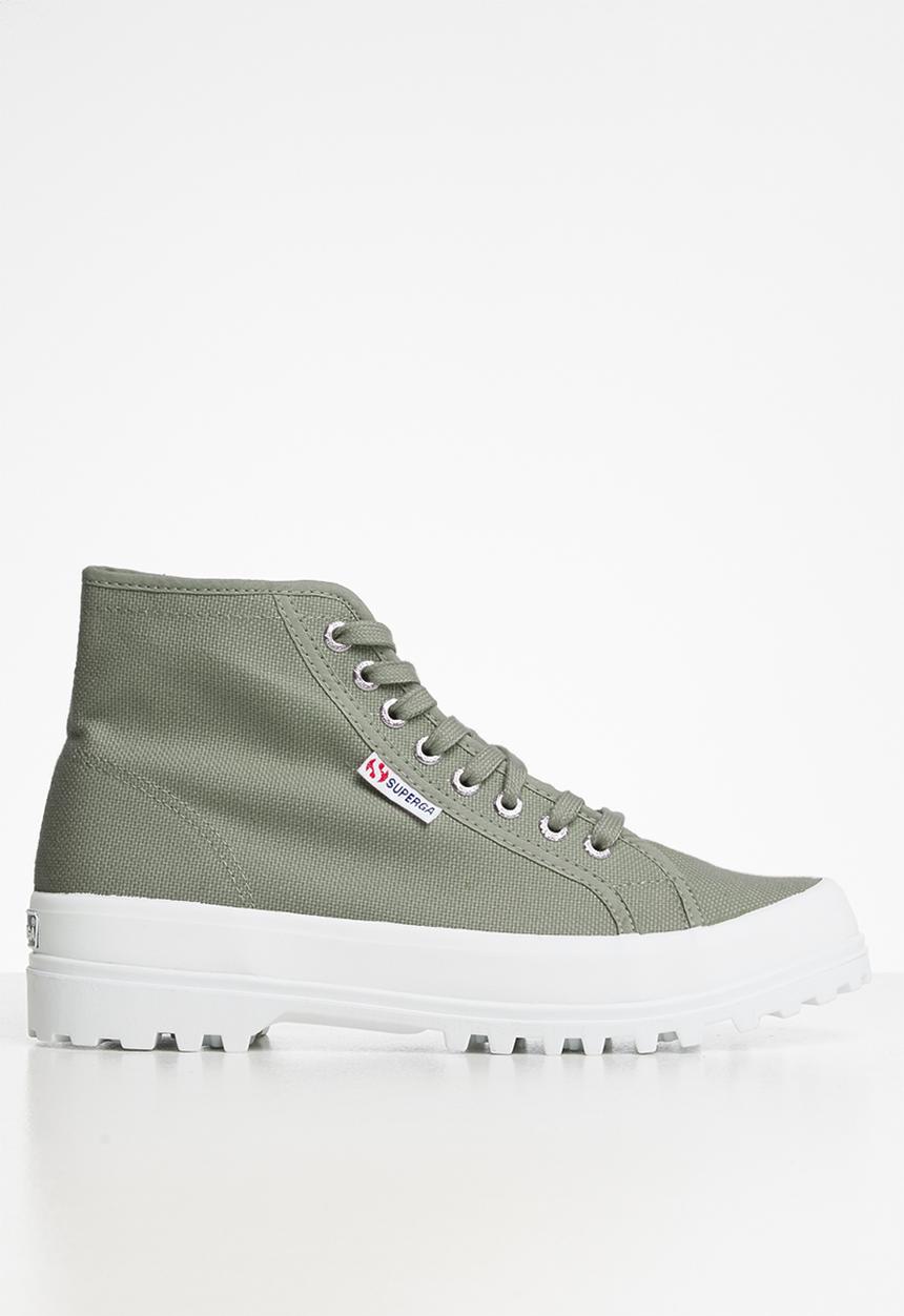SUPERGA - 2341 alpina classic boot - green sage
