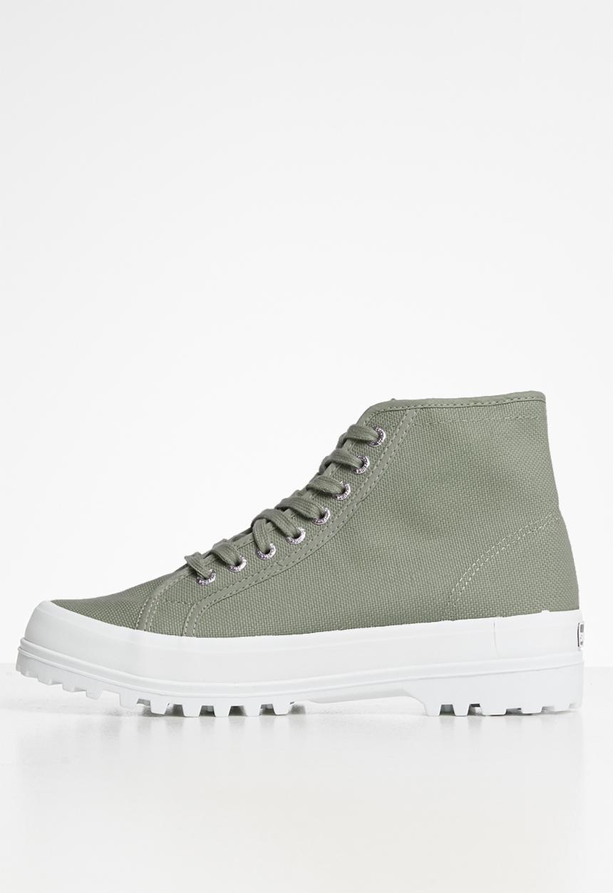 SUPERGA - 2341 alpina classic boot - green sage