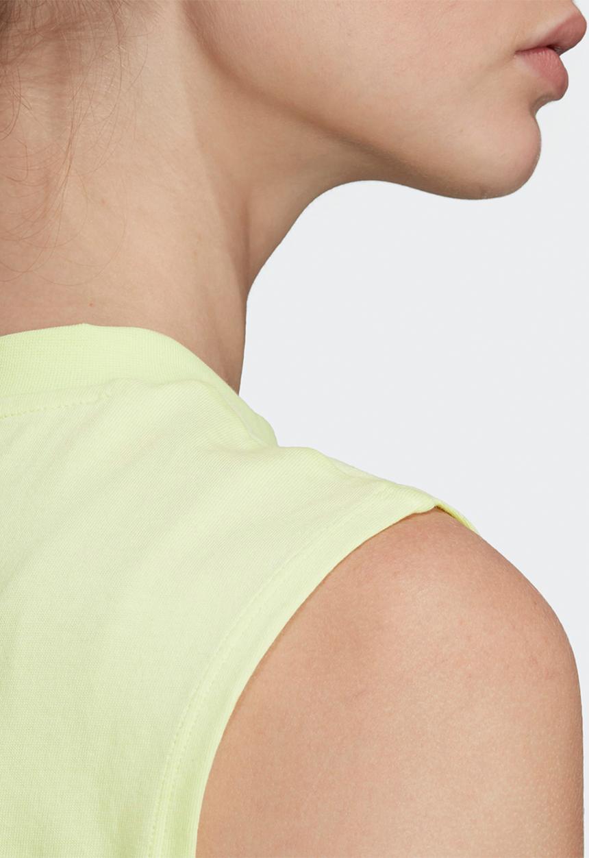 adidas Originals - Fakten cropped tank - yellow