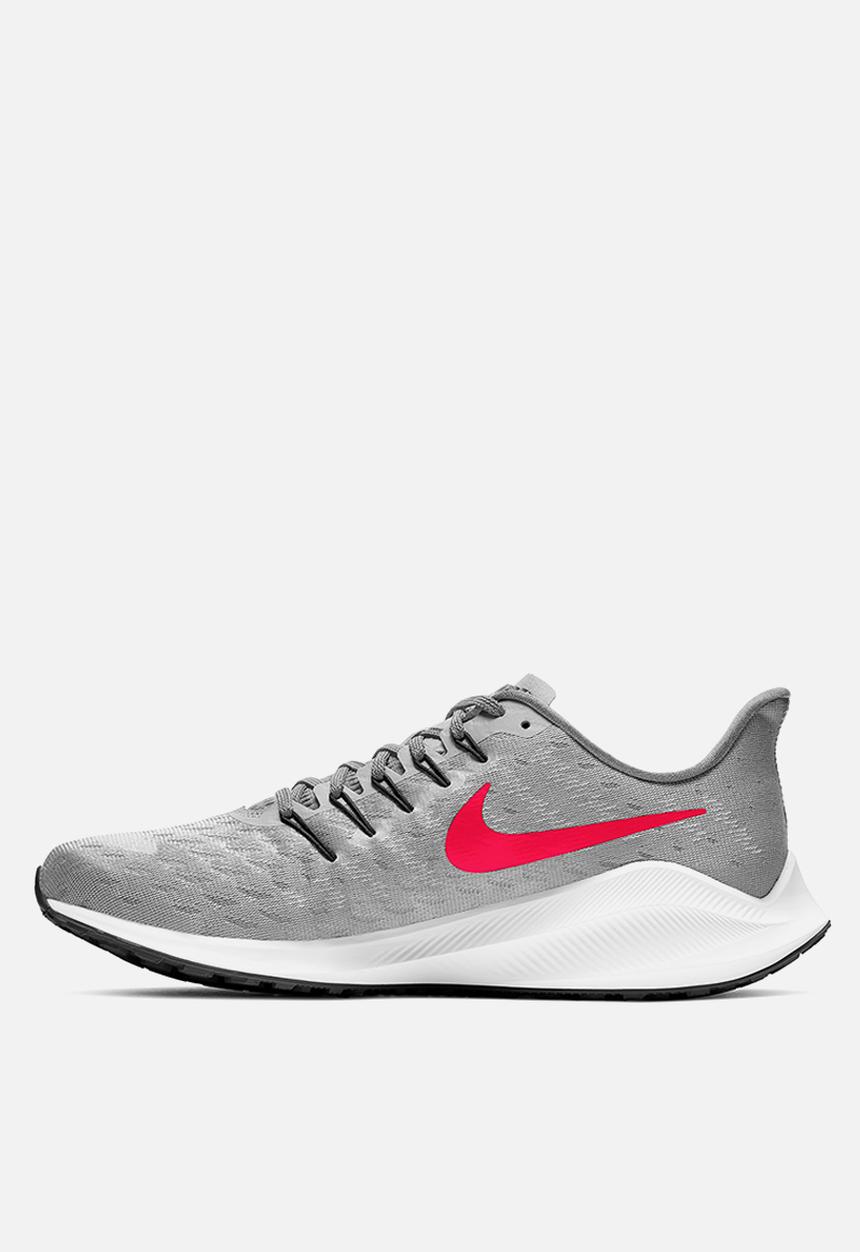 Nike - Air Zoom Vomero 14 - wolf grey / bright crimson-particle grey