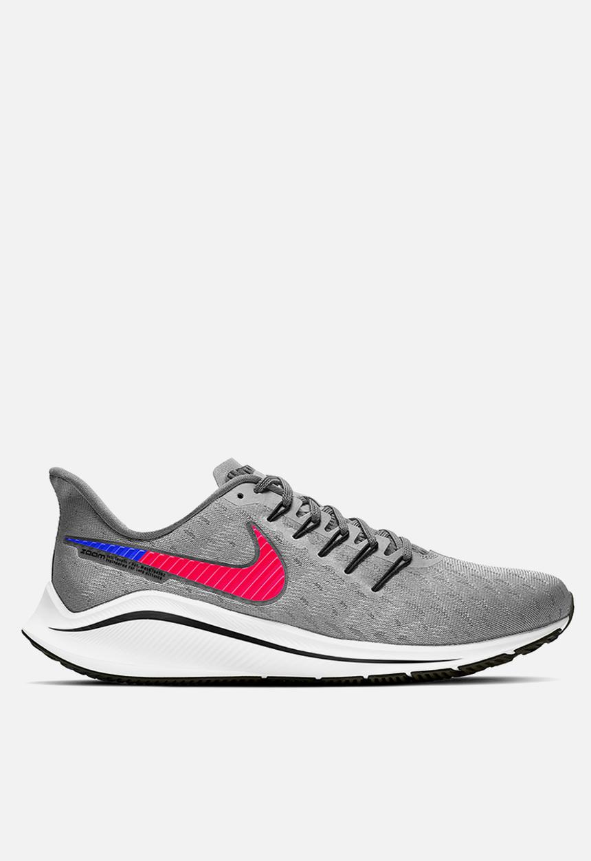 Nike - Air Zoom Vomero 14 - wolf grey / bright crimson-particle grey