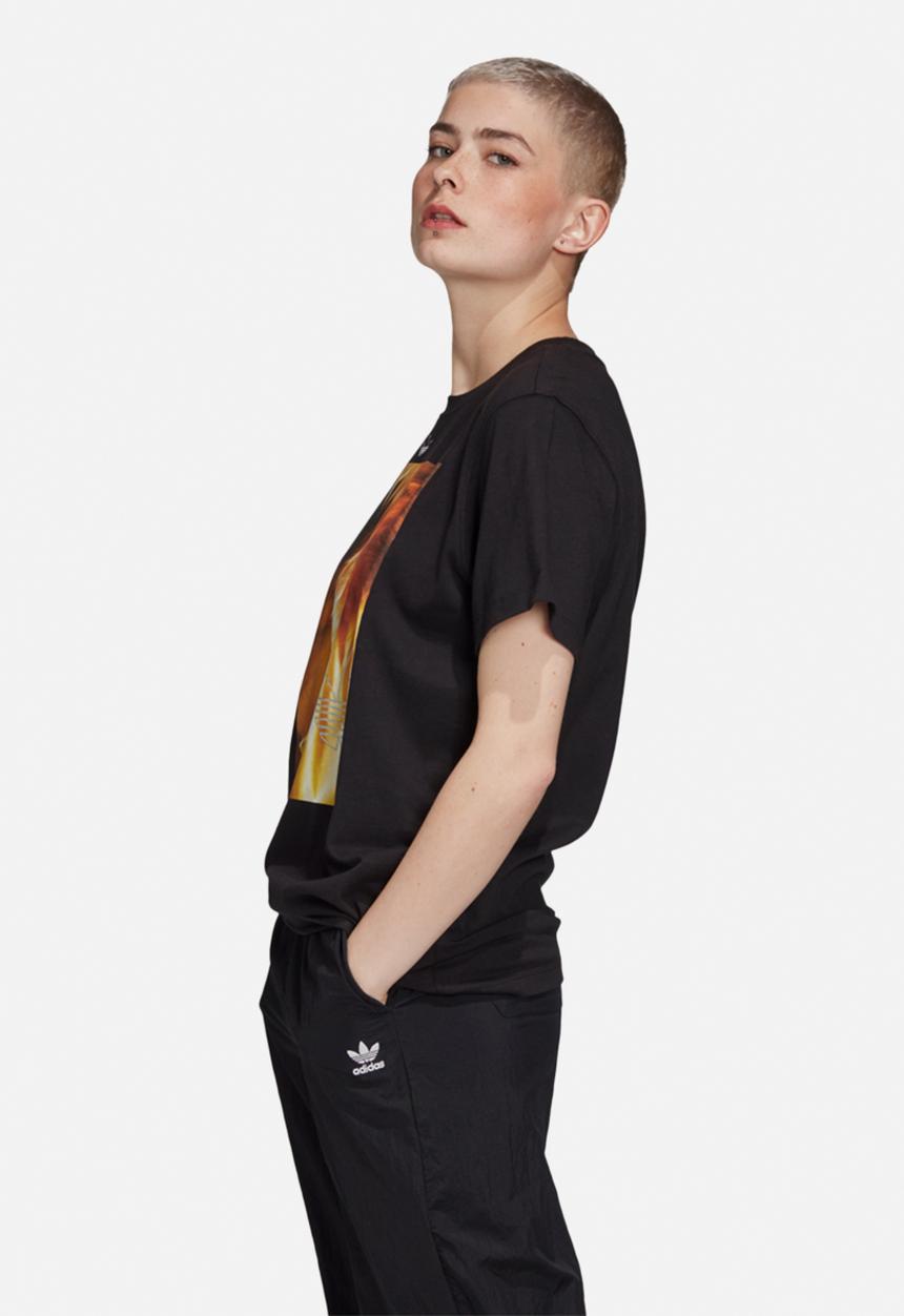 adidas Originals - Fakten graphic T-shirt - black