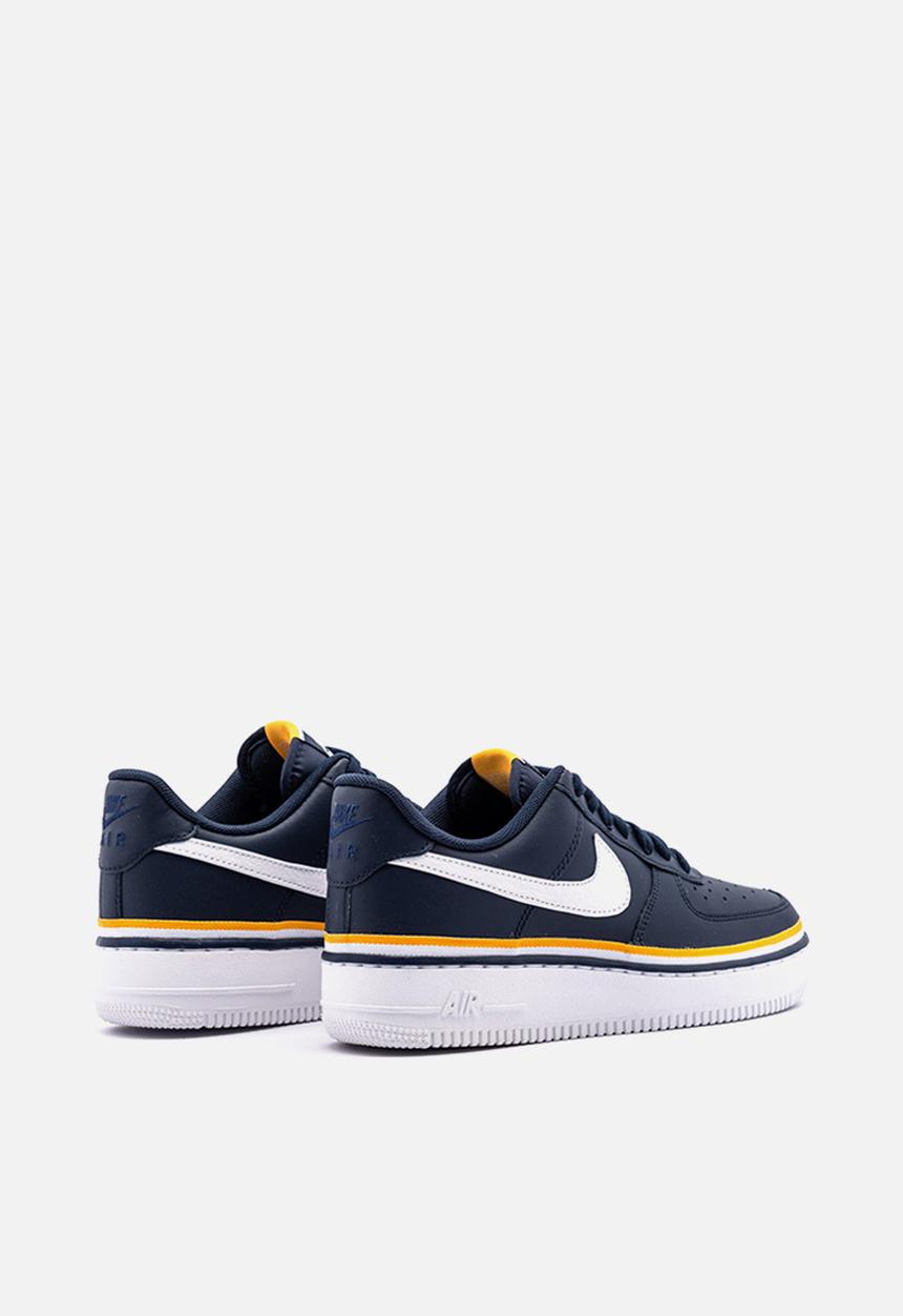 Nike - Air Force 1 '07 LV8 - obsidian / white-university gold