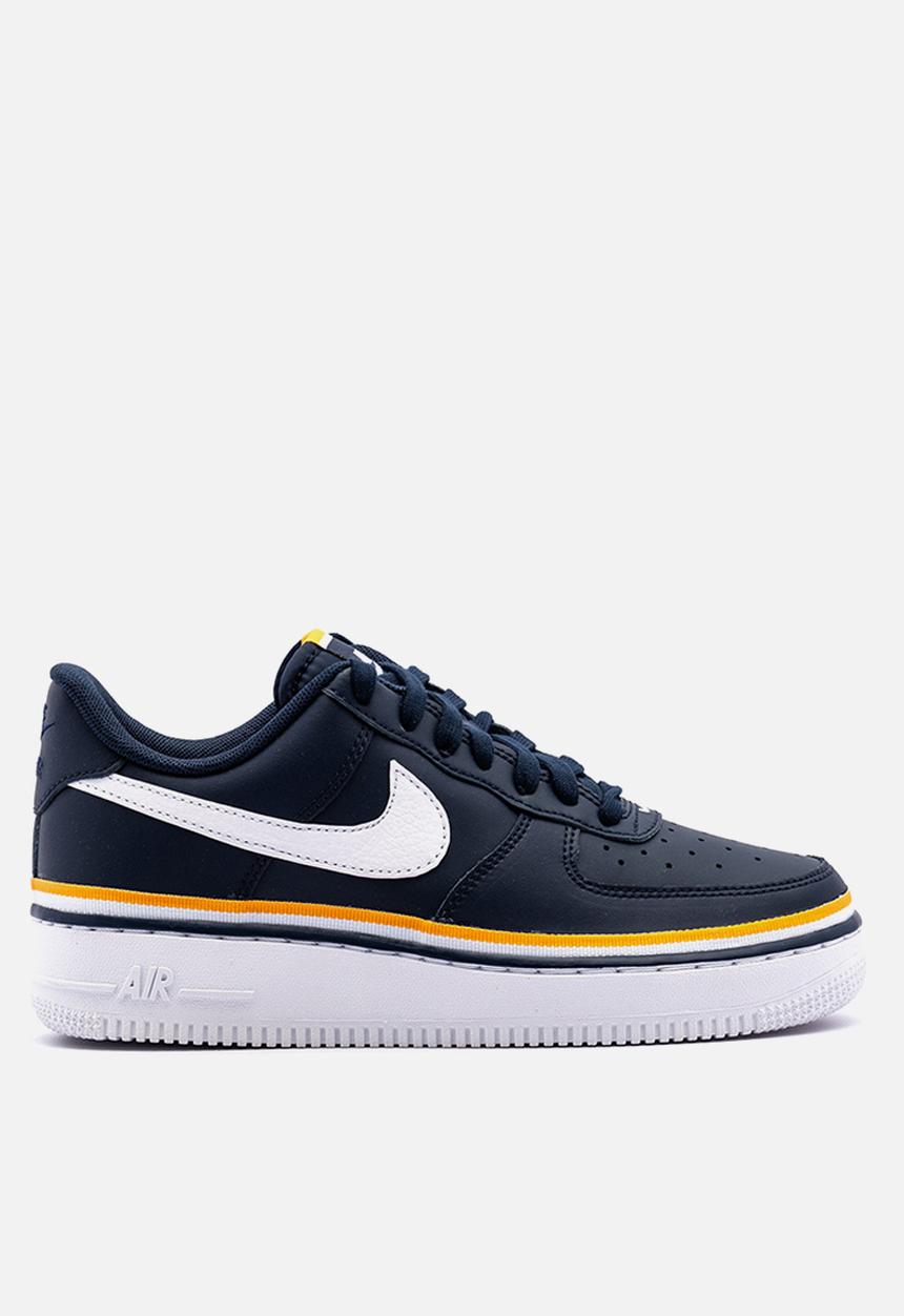 Nike - Air Force 1 '07 LV8 - obsidian / white-university gold