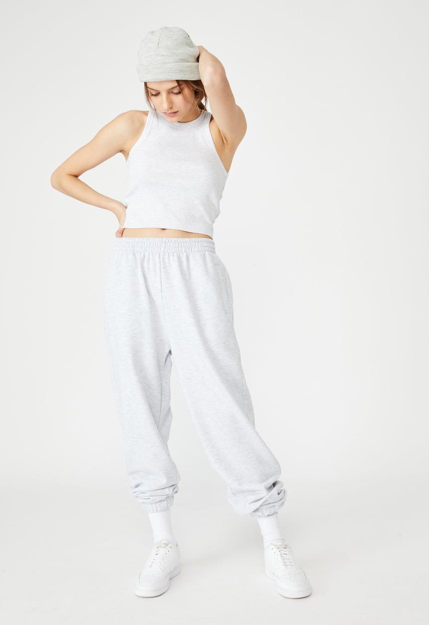 Factorie - Racer rib tank - silver marle