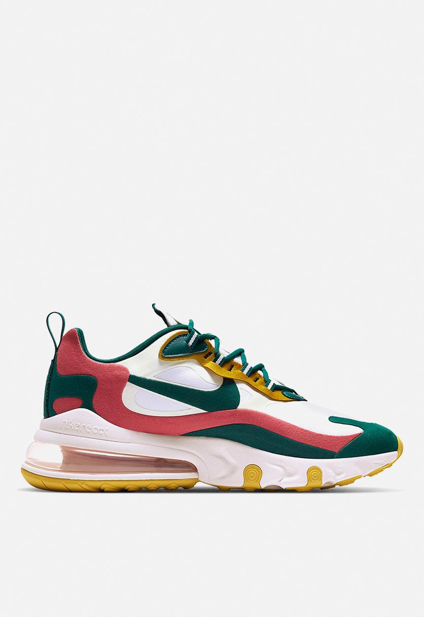 Nike - Air Max 270 react - summit white / midnight turq-pueblo red