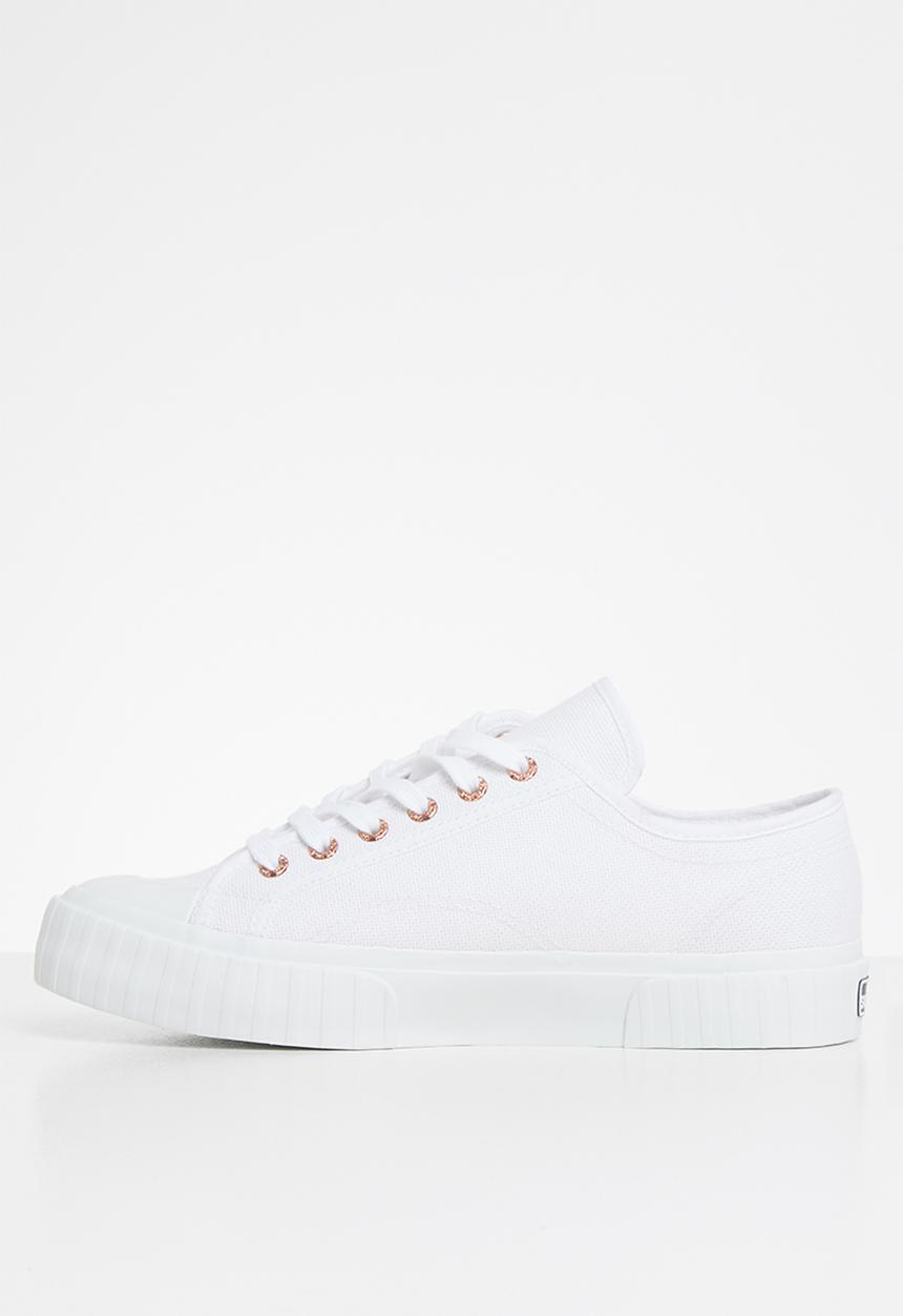 SUPERGA - 2630 Chunky sole - white & rose gold