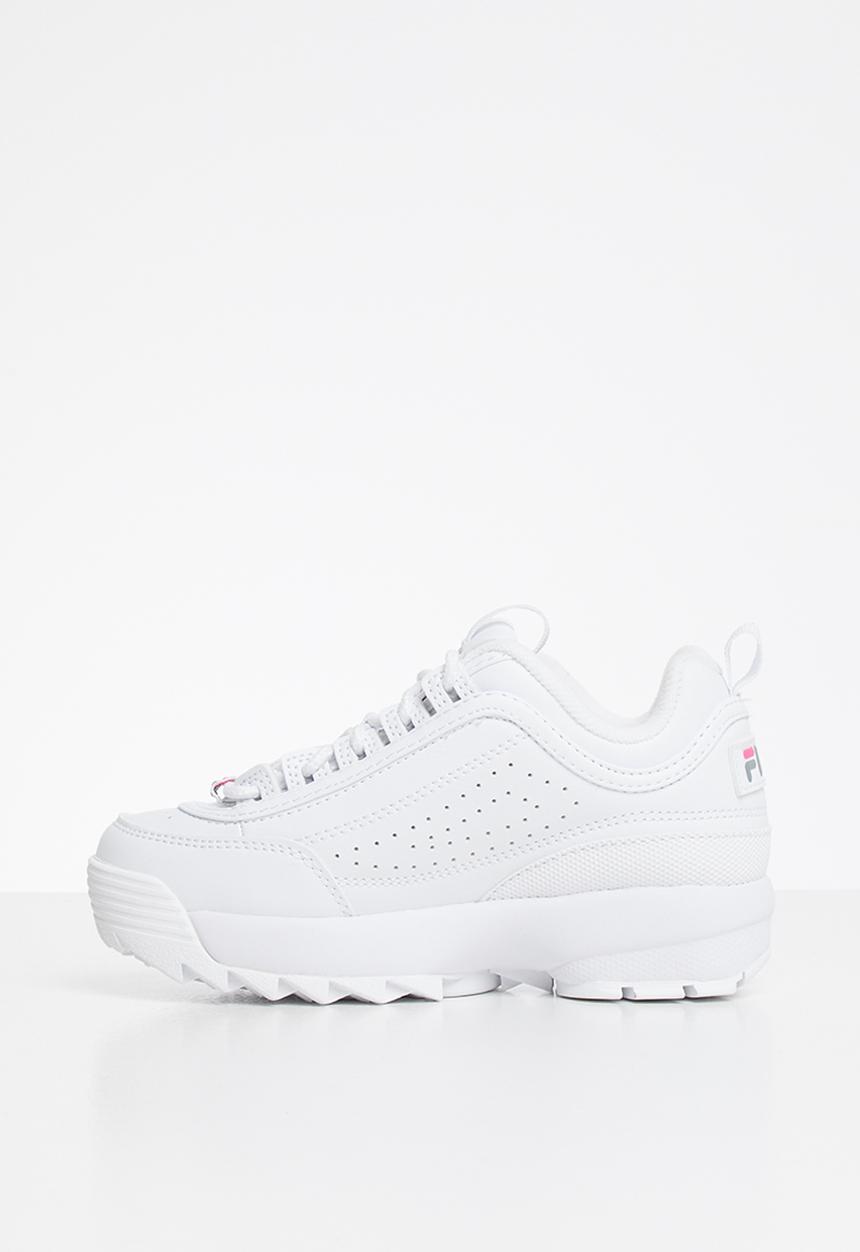 FILA - Disruptor ii - white & knockout pink