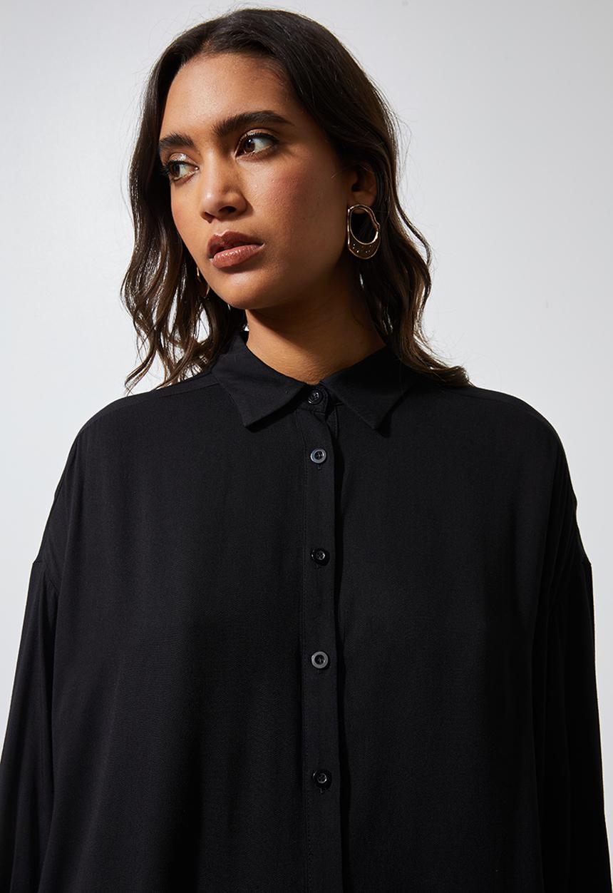 Superbalist - Shirt dress - black